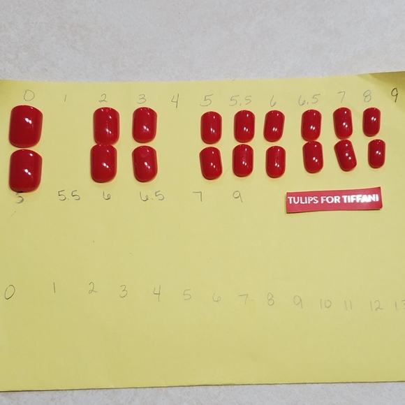 Lot of Red Aspen Nail Dashes Partial sets - Sparkle, shiny, pretty! - Picture 8 of 12